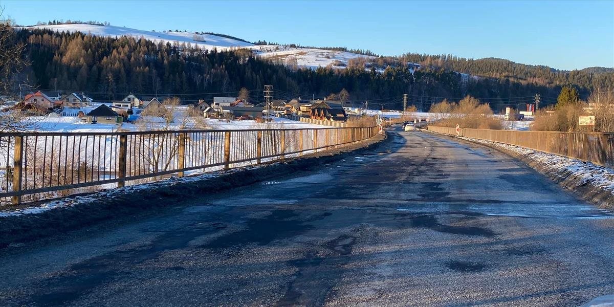 Problematický most v Oravskej Jasenici plánujú zrekonštruovať
