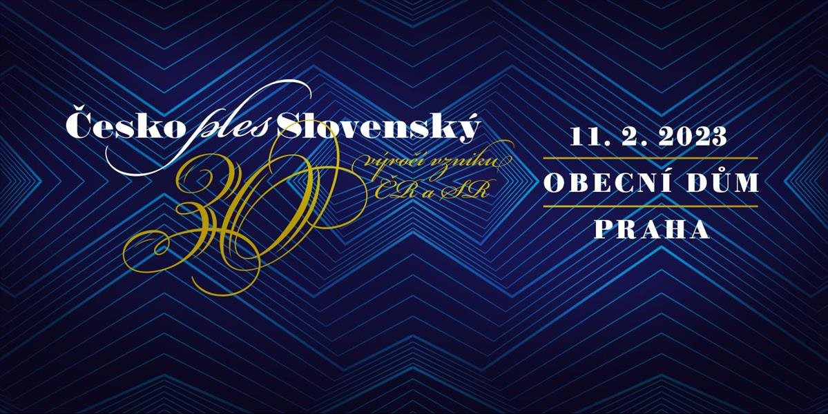 Česko-Slovenský ples oslávi 30. výročie vzniku oboch samostatných štátov