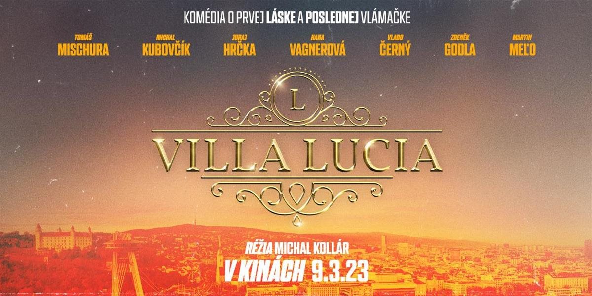 Tvorcovia novej slovenskej komédie Villa Lucia predstavujú trailer