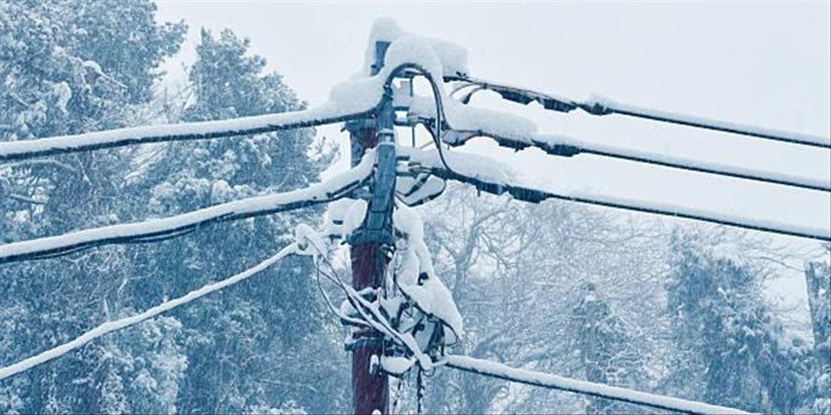 Pre poruchy spôsobené kalamitou bolo bez elektriny 14.000 odberných miest