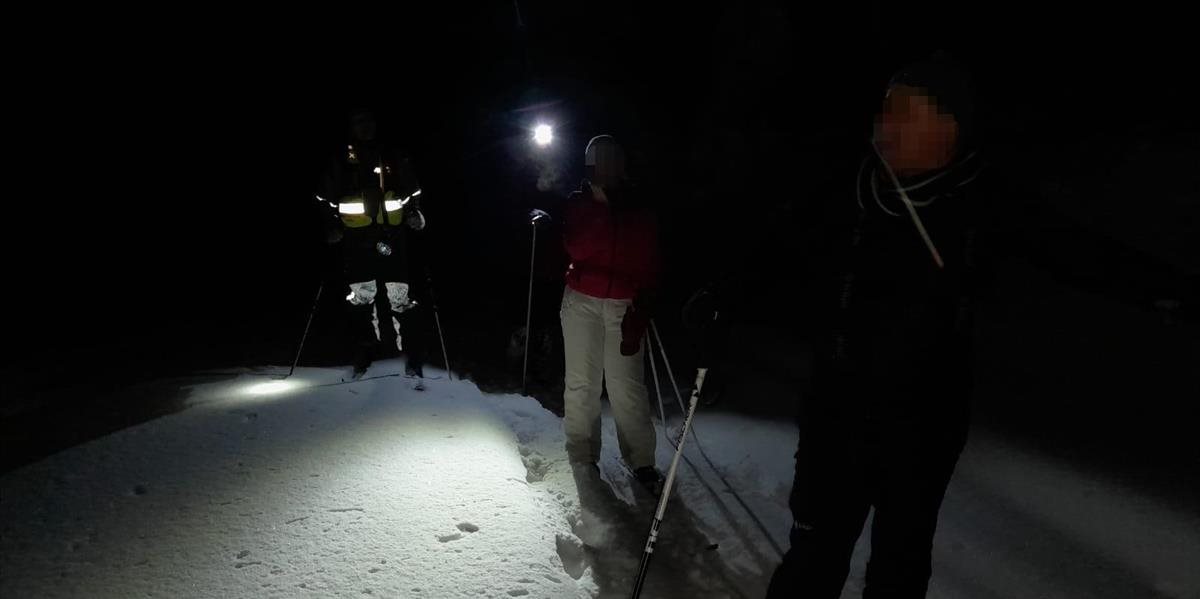 Záchranári z Malej Fatry pomáhali v Lipnerovej rizni viacerým lyžiarom