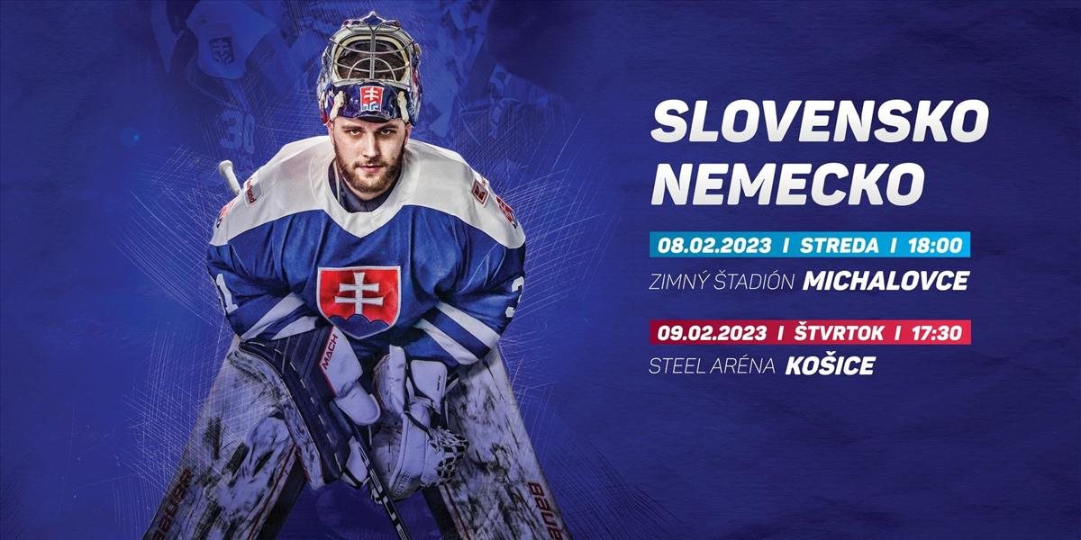 Hokej: Slováci v Košiciach prvýkrát od MS 2019, proti Nemcom o 39. víťazstvo