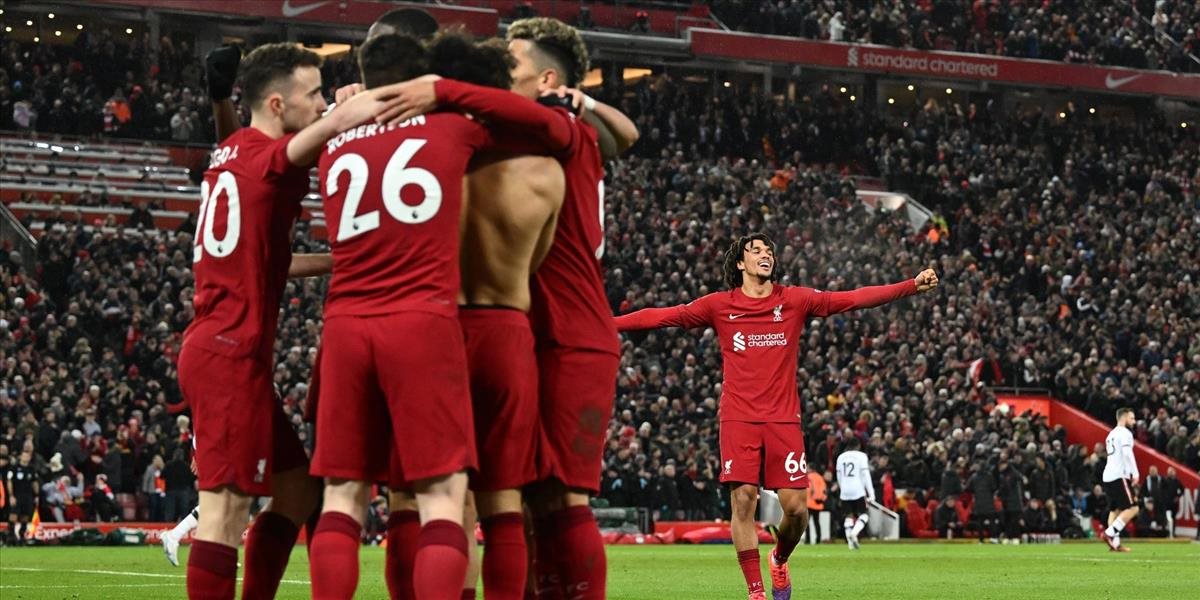 Futbal: Liverpool uštedril Manchestru United historickú prehru, Klopp: "Sme sami sebou"