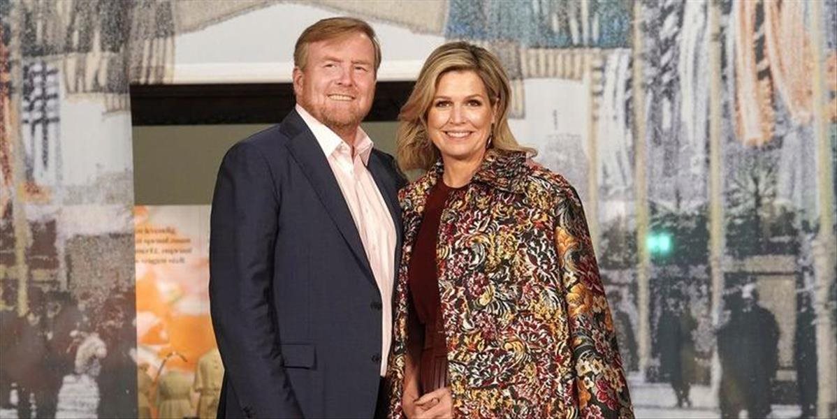 Na Slovensko pricestoval holandský kráľovský pár, privítala ho prezidentka