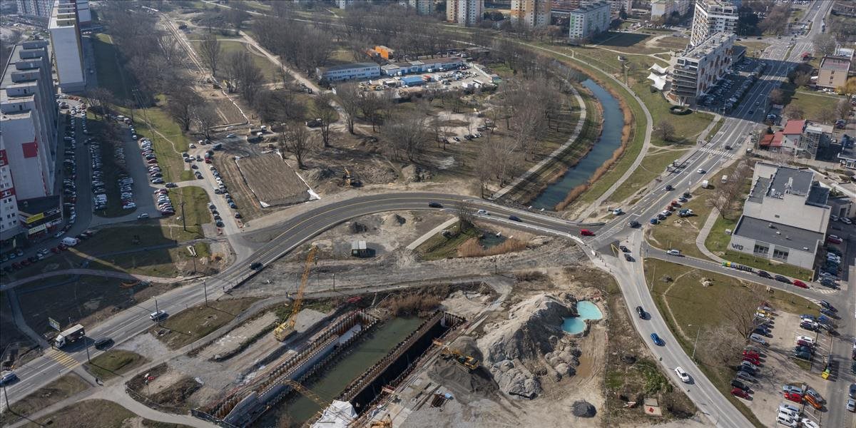 Predĺženie električky v Petržalke má byť hotové do konca septembra 2024