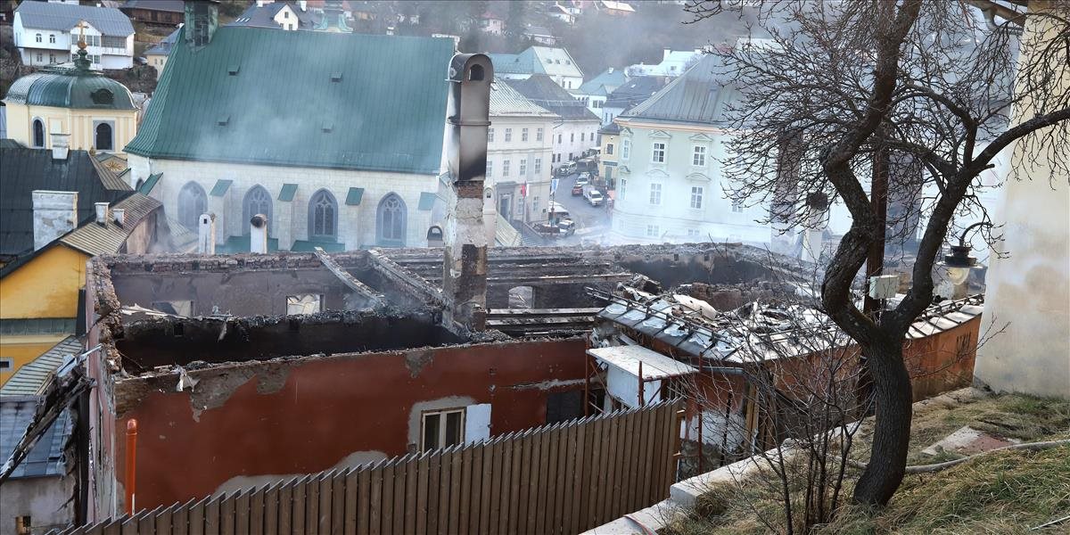 Allianz rieši po požiari v Banskej Štiavnici škody na dvoch historických objektoch