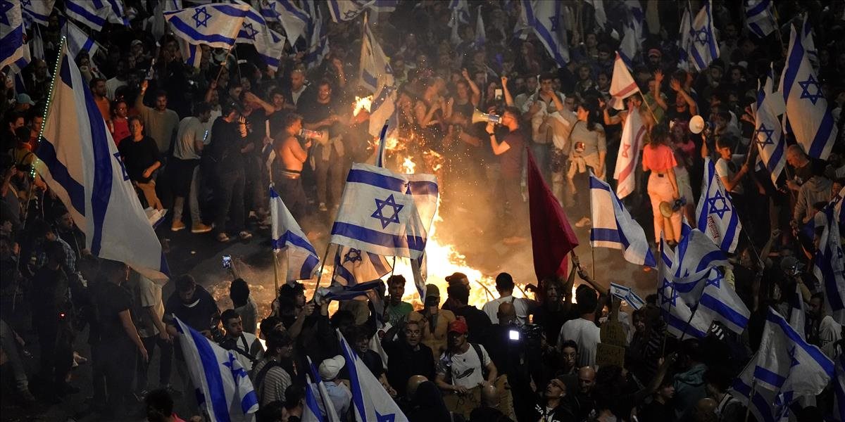 Odbory v Izraeli vyzvali na okamžitý generálny štrajk