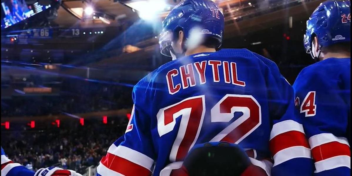 NHL: Chytil predĺžil zmluvu s NY Rangers o štyri roky