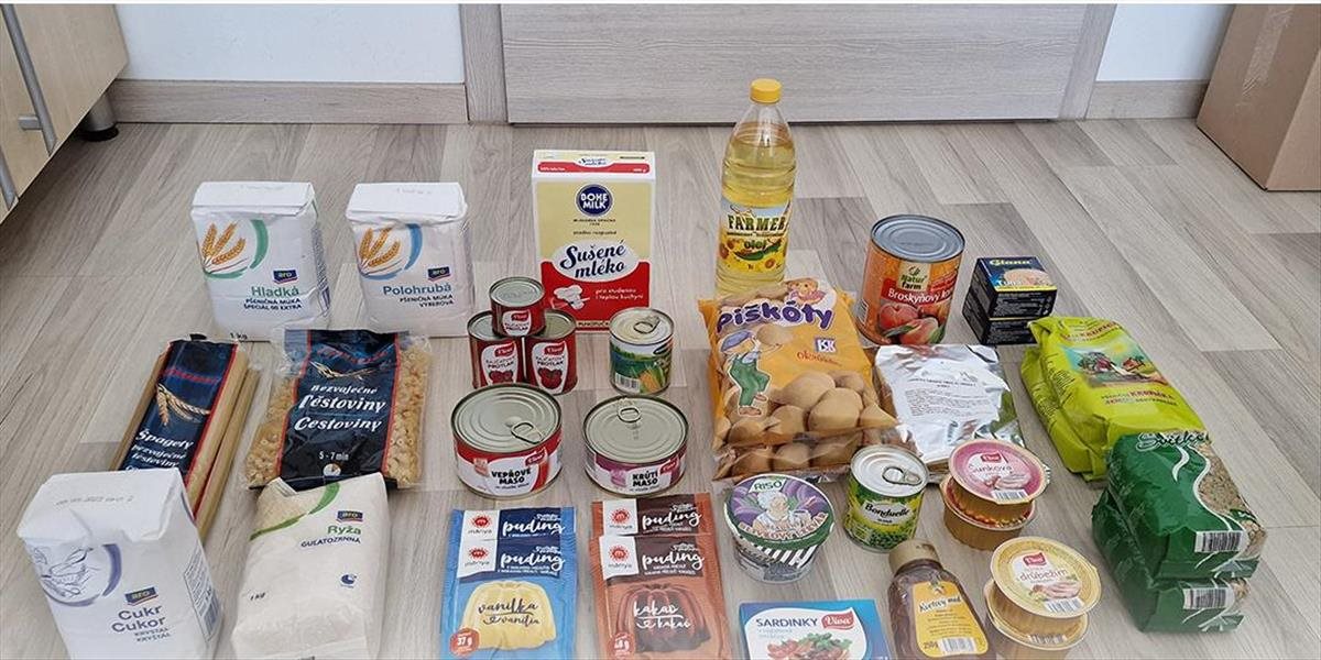 V nemocnici v Zlatých Moravciach vyzbierali 140kg trvanlivých potravín