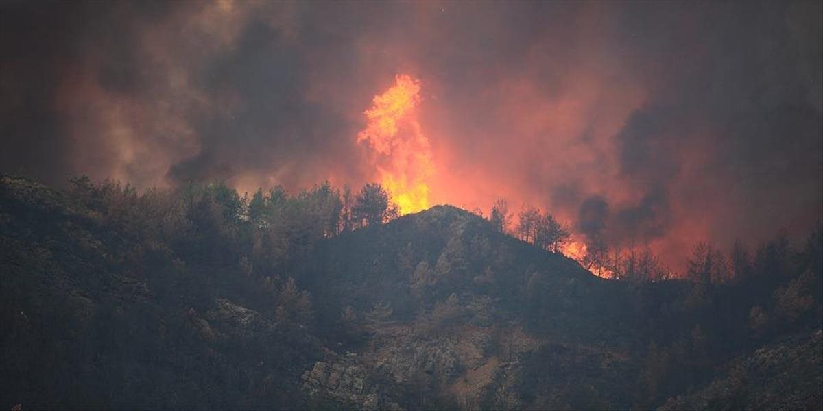 Južnú Kóreu sužujú v dôsledku sucha lesné požiare