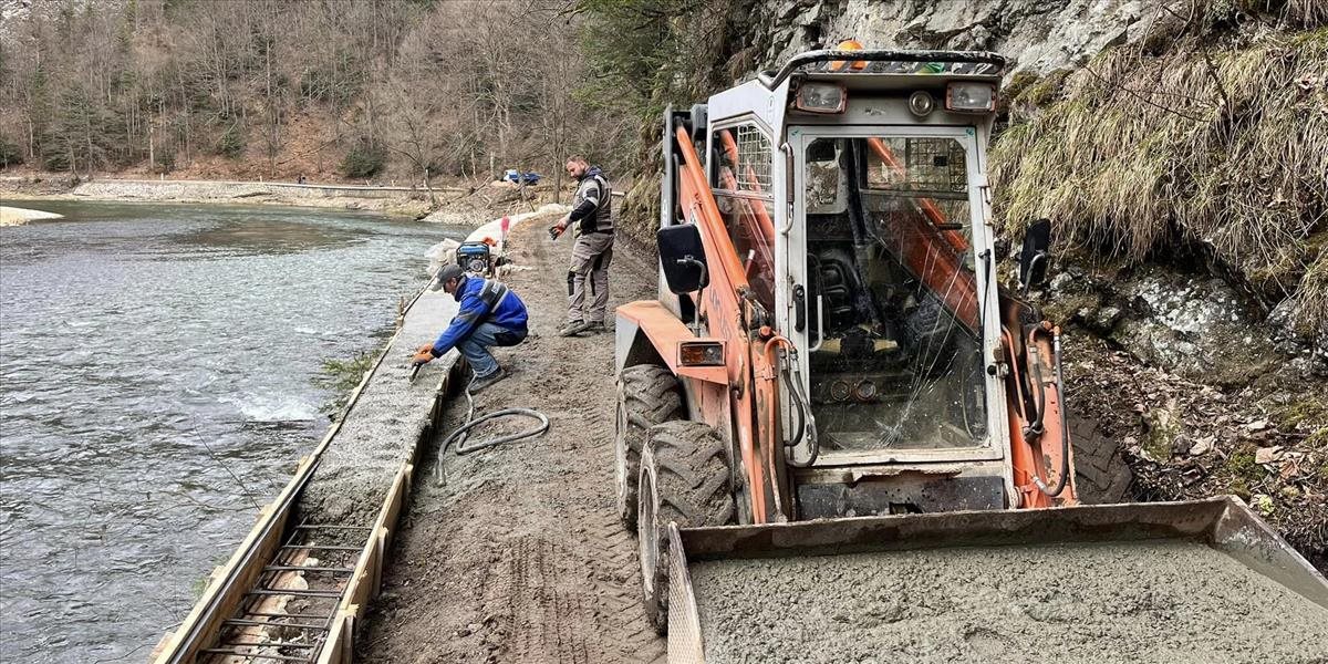 Pieninská cesta v Prielome Dunajca je z dôvodu rekonštrukčných prác uzavretá