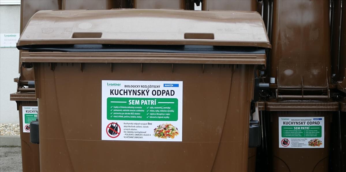 Žilinčania vlani vytriedili necelých 440 ton kuchynského odpadu