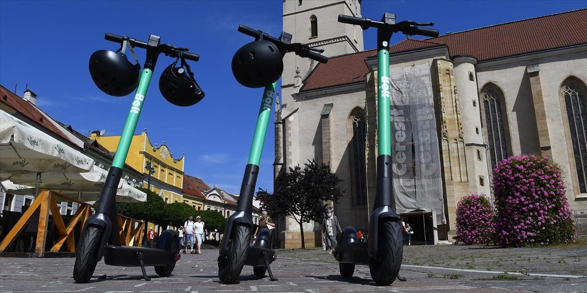 V meste Prešov dôjde k navýšeniu počtu elektrických kolobežiek na 500