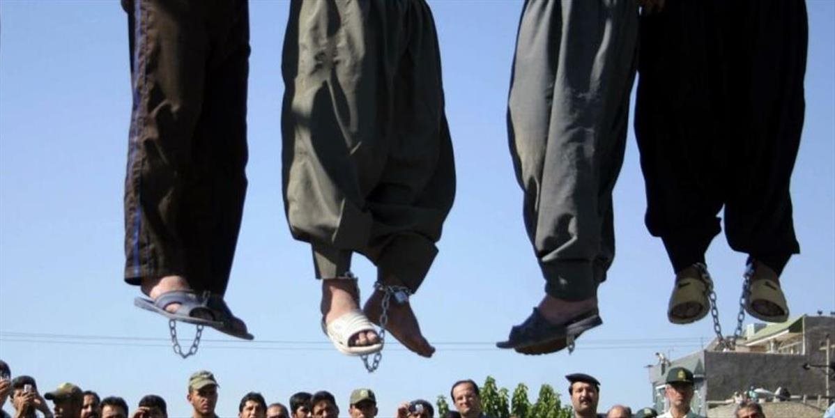 Počet popráv v Iráne vzrástol vlani o 75 percent v porovnaní s rokom 2021