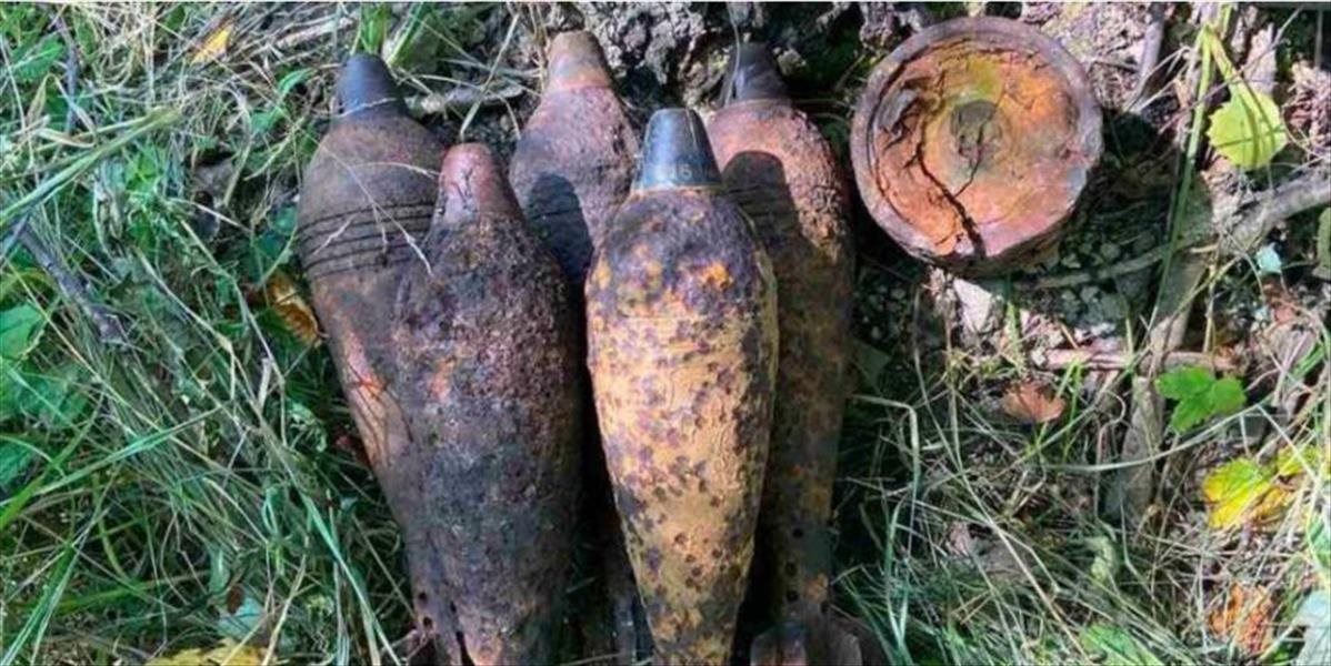 Nižná Pisaná: V lesnom poraste objavili 20 kusov munície z druhej svetovej vojny