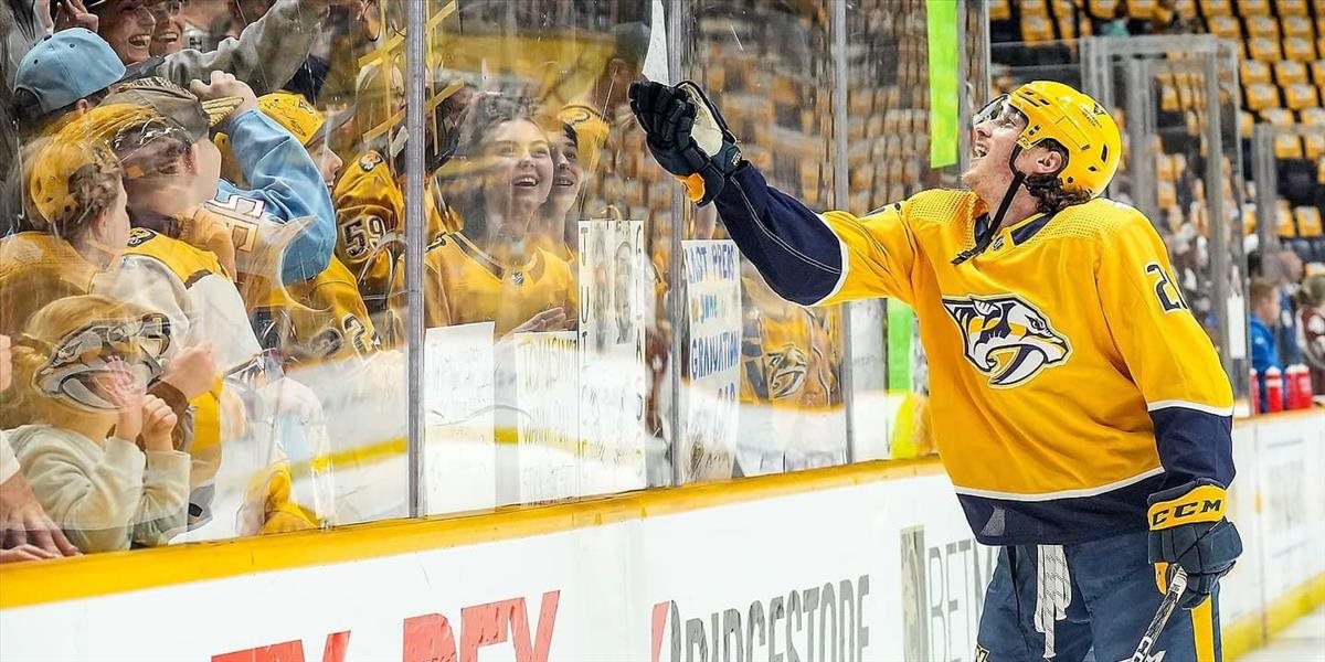 NHL: Colorado zvíťazilo v Nashville a zaistilo si divízny titul, MacKinnon 3+1