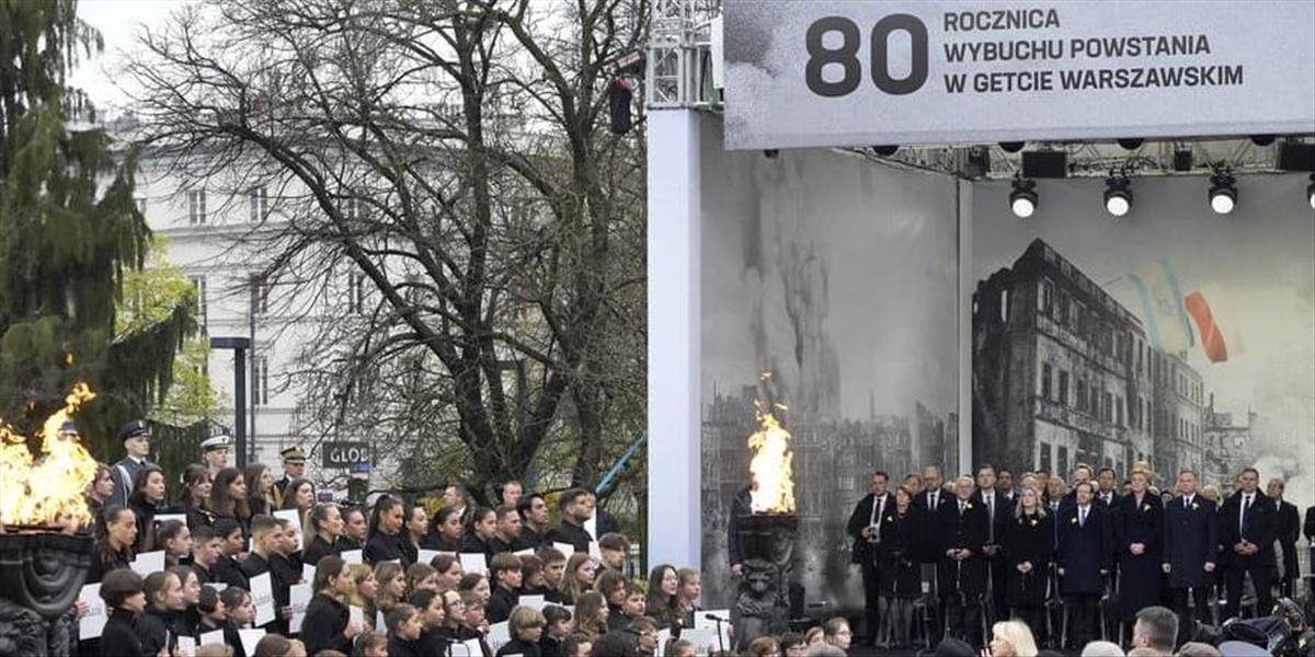 Poľský premiér Morawiecki si uctil obete povstania v židovskom gete vo Varšave