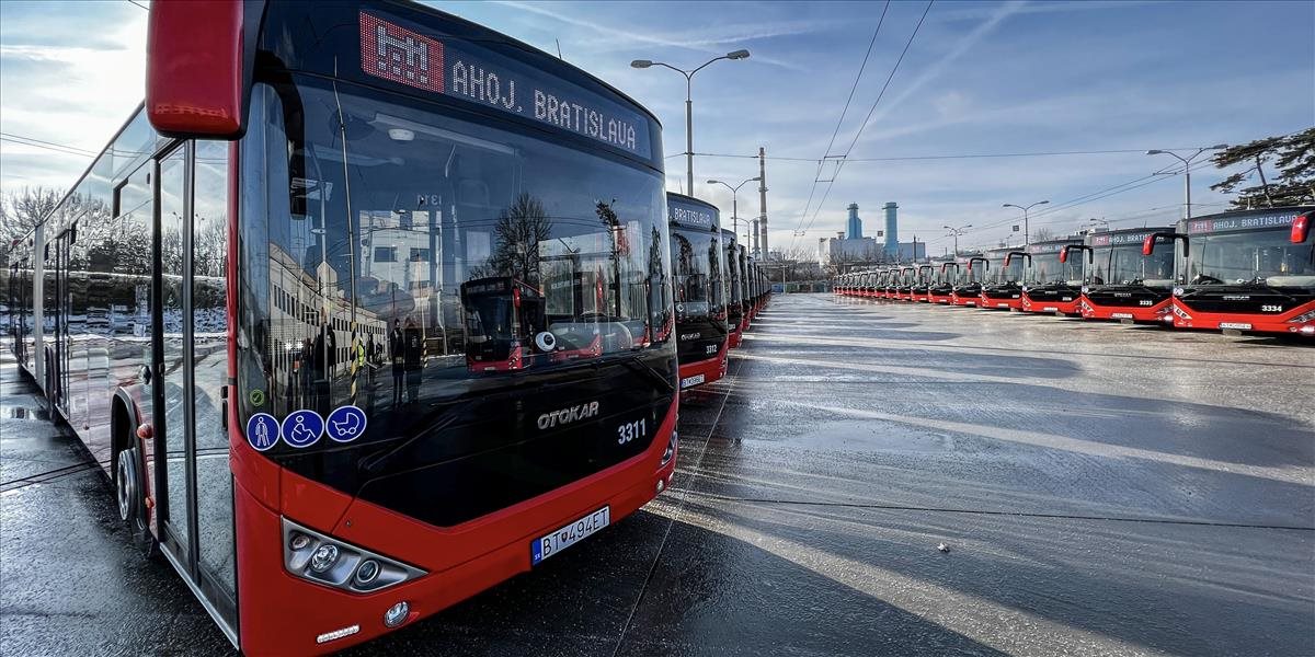 Verejnú dopravu v Bratislavskom kraji ovplyvnia viaceré dopravné uzávery