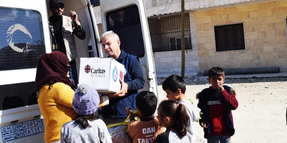 Slovenská katolícka charita pomáha po zemetrasení viac ako 20 000 Sýrčanom. Vyzbierala vyše 380-tisíc eur