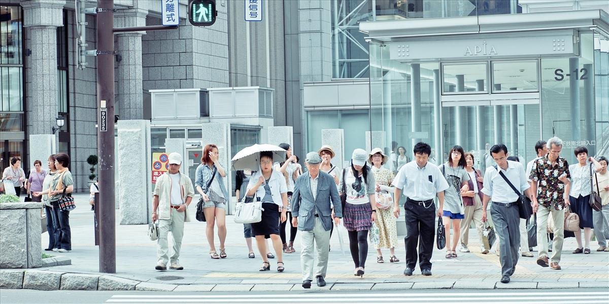 Počet obyvateľov Japonska môže do roku 2070 klesnúť takmer o tretinu