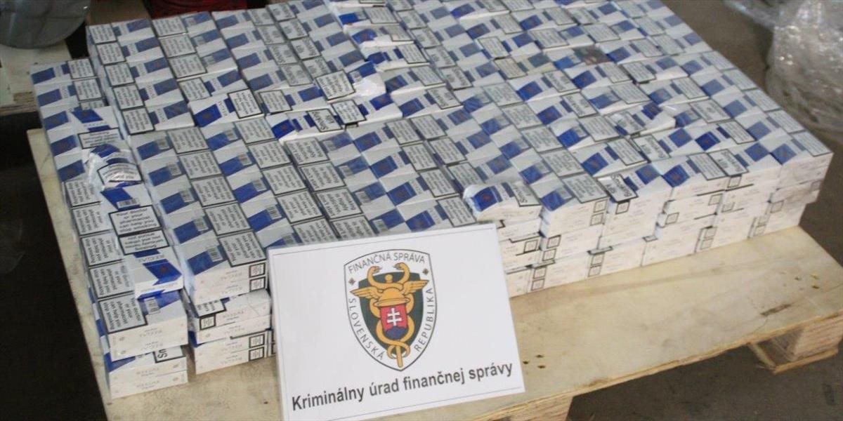 Finančná správa odhalila na hraničnom priechode Čunovo 1600 cigariet bez kontrolnej známky