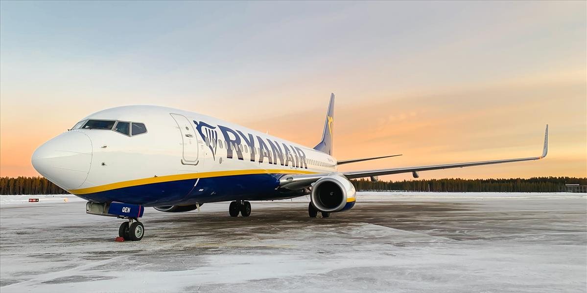 Ryanair zaznamenal v apríli nárast počtu cestujúcich o 13 %