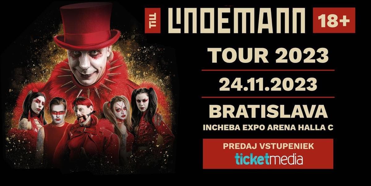 Najefektnejší koncert roka! Charizmatický Till Lindemann vystúpi v Bratislave 24. novembra!