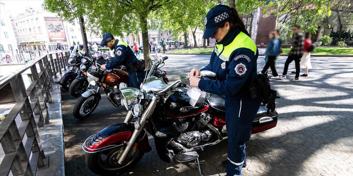 Bratislavská mestská polícia sa zameria na kontrolu motoriek v peších zónach