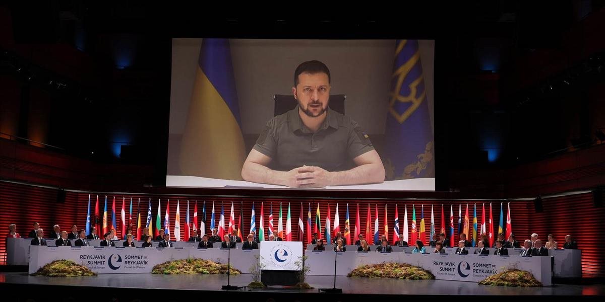 Zelenskyj na summite Rady Európy v Reykjavíku vyzdvihol európsku súdržnosť
