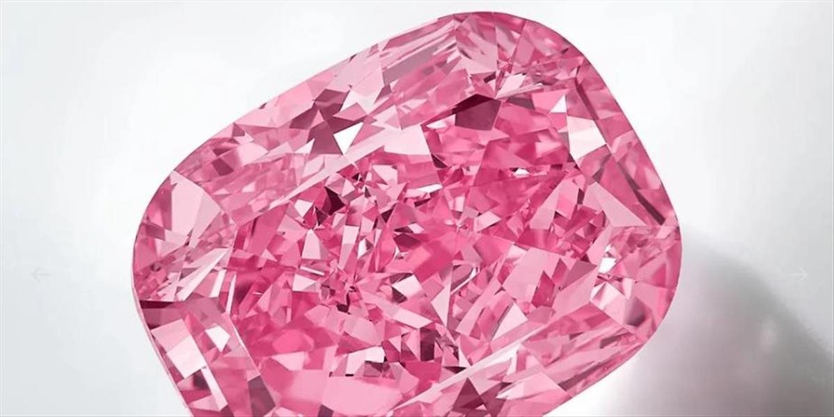 Extrémne vzácny ružový diamant smeruje do aukcie Sotheby's, predaj sa očakáva za viac ako 35 miliónov dolárov