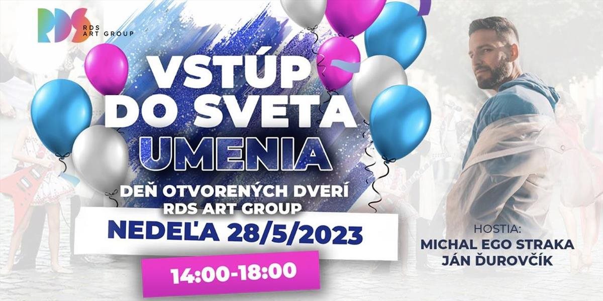 Na Dni otvorených dverí Domu umenia stretnete rapera Ega aj porotcu Let´s Dance Jána Ďurovčíka!