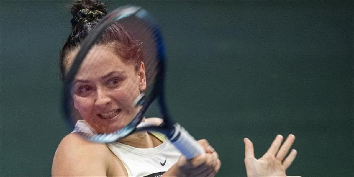Slovenská tenistka Hrunčáková prehrala vo finále kvalifikácie s Češkou Bejlekovou.