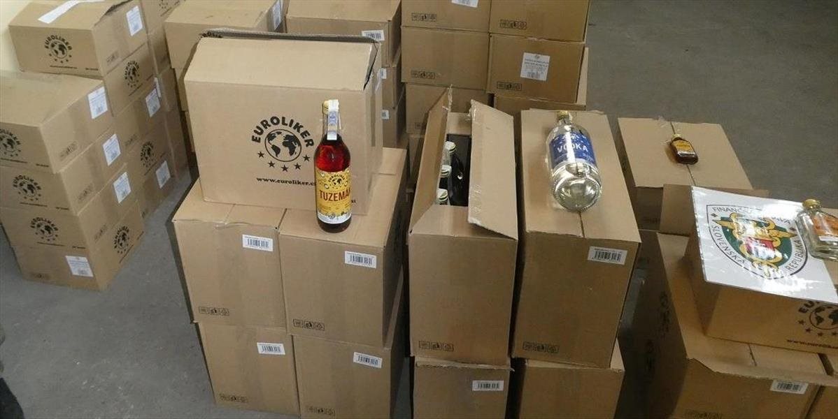 Finančná správa zachytila 200 balení cigariet a 107 fliaš alkoholu bez kontrolnej známky