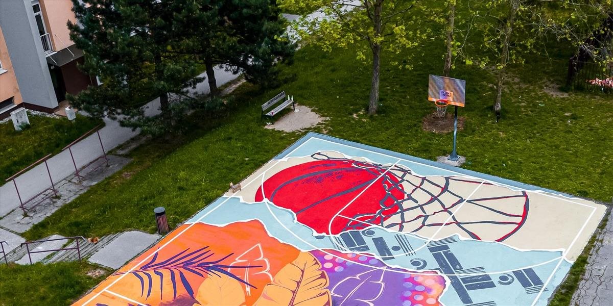 Na košickom Sídlisku KVP pribudli street art plochy na trávenie voľného času