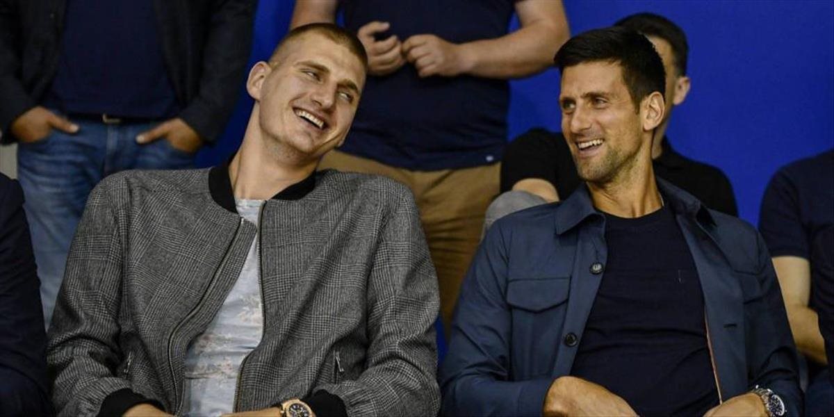 Tenista Novak Djokovič bude sledovať finále NBA: "Musím podporiť svojho Jokera"