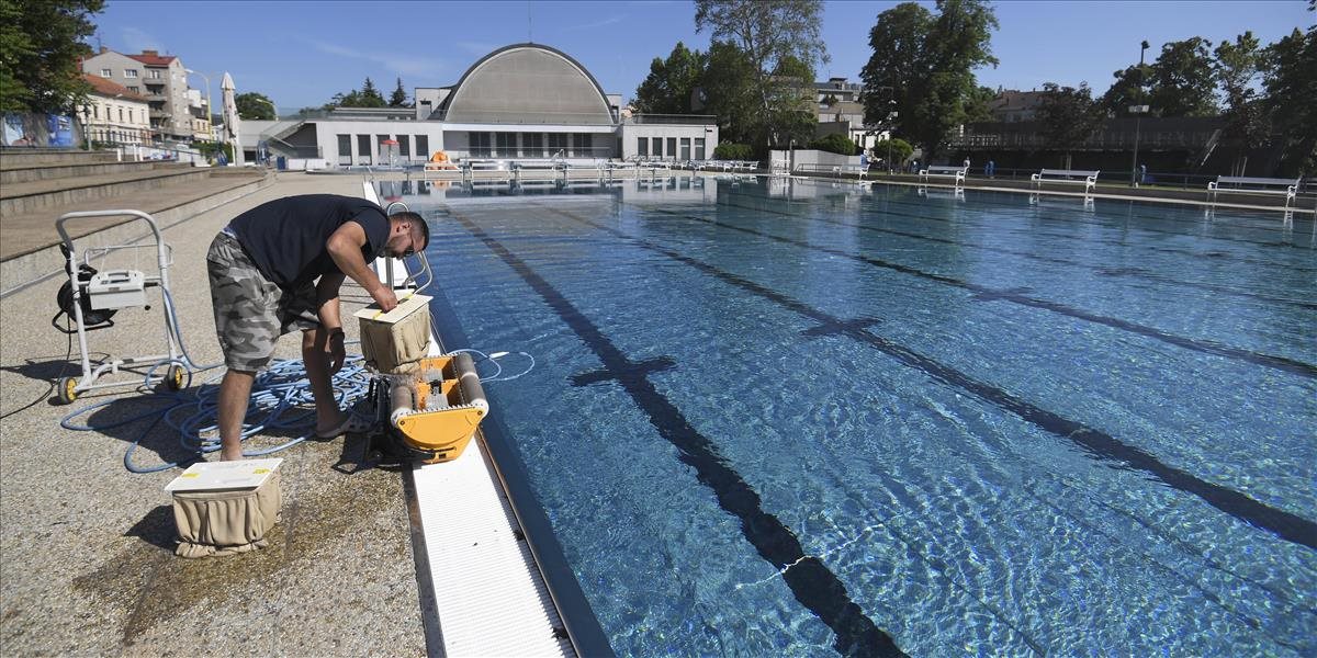 Mestské kúpaliská v Košiciach sa pripravujú na letnú sezónu, vstupné bude drahšie