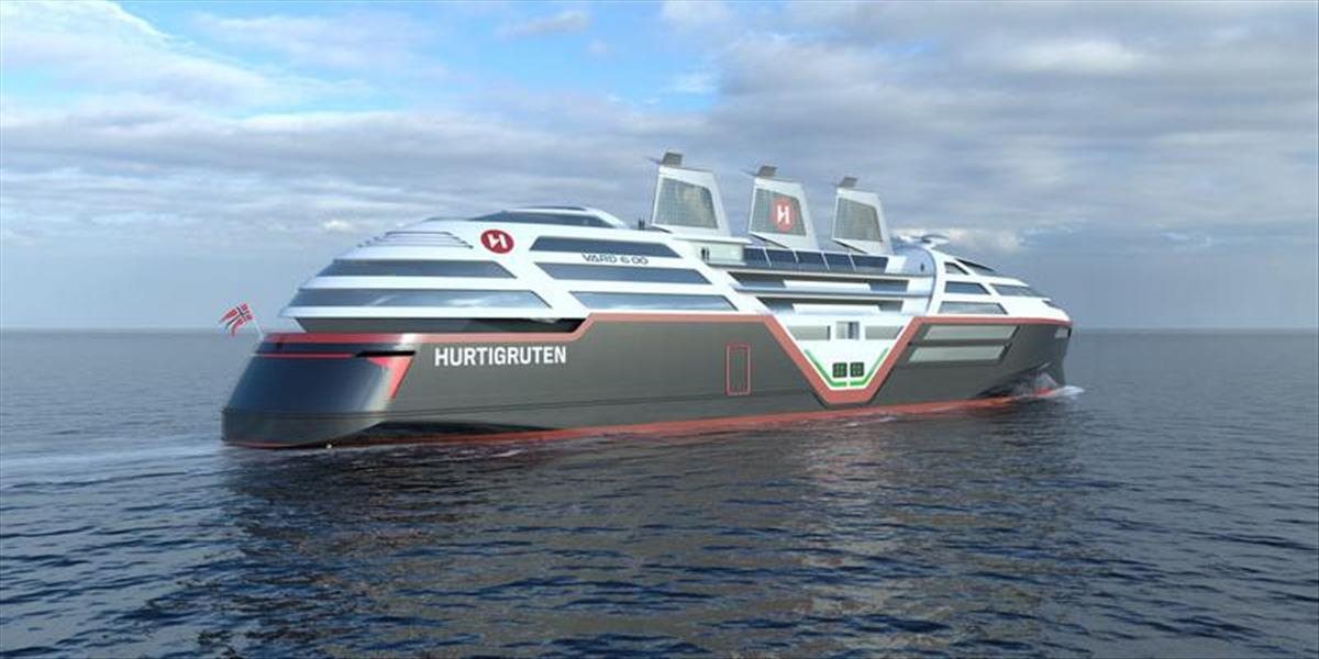 Elektrická výletná loď s gigantickými solárnymi plachtami má odštartovať v roku 2030