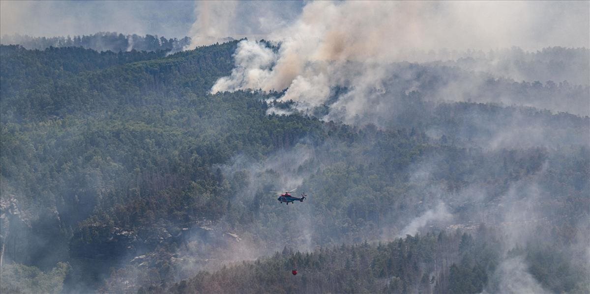 V Tirolsku vypukol rozsiahly lesný požiar