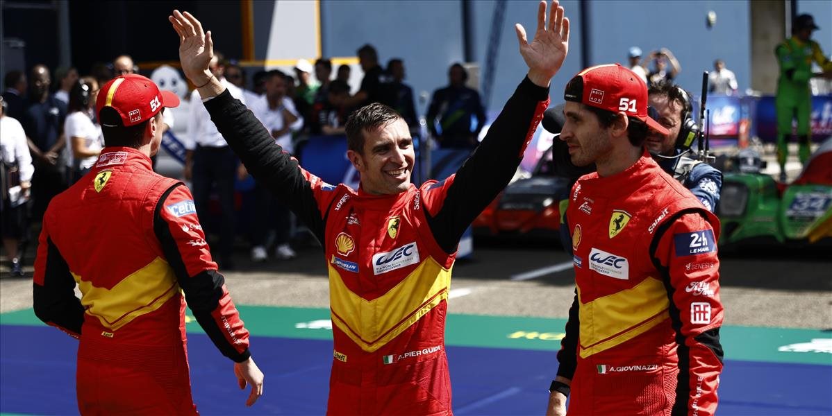 Ferrari si vybojovalo triumfálny návrat do Le Mans po päťdesiatich rokoch