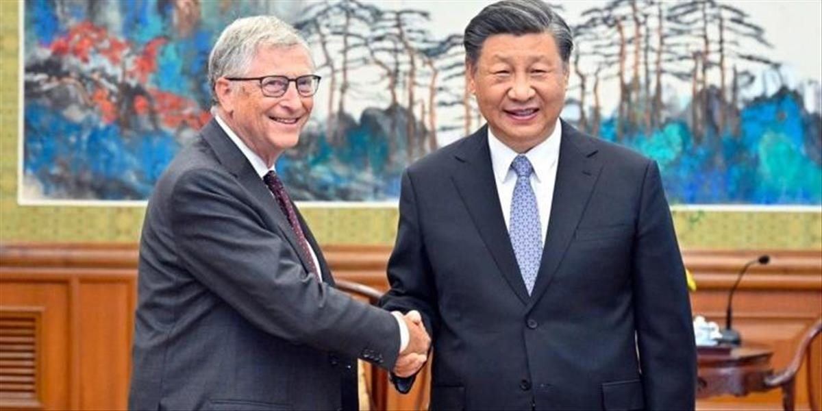 Bill Gates sa v Pekingu stretol s čínskym prezidentom Si Ťin-pchingom