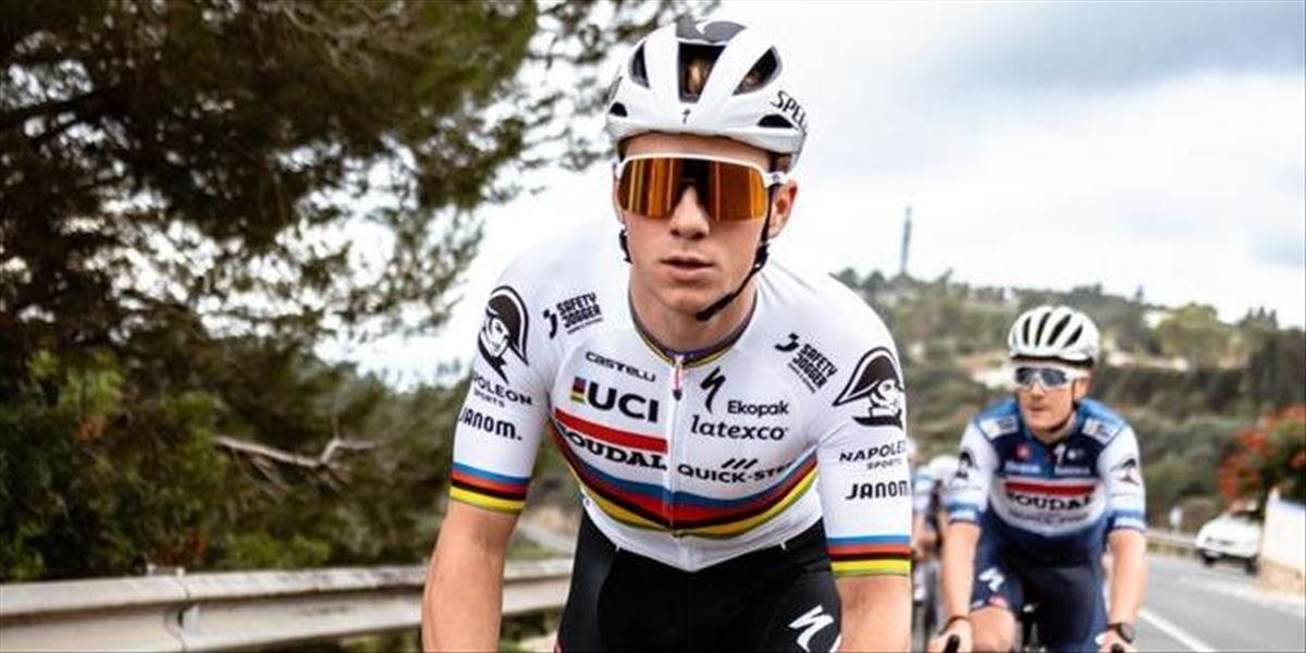 Belgičan Evenepoel zvíťazil v 7. etape Okolo Švajčiarska, Sagan na 87. mieste
