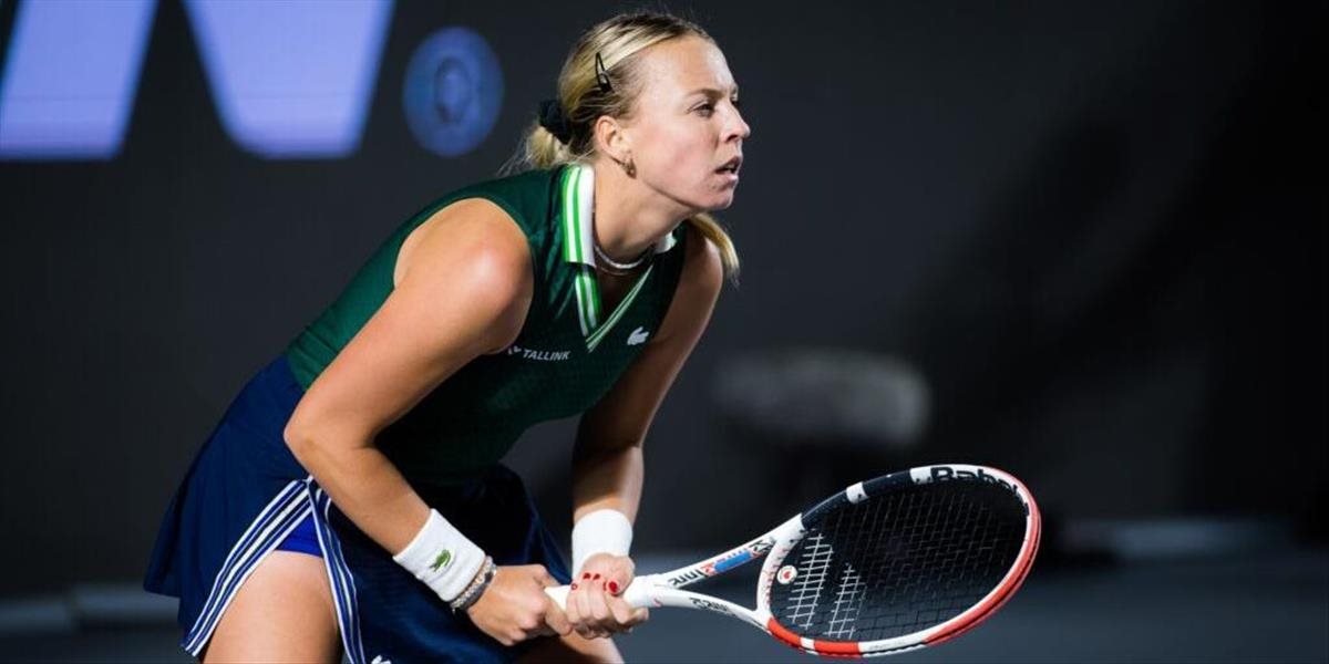 Estónska tenistka Anett Kontaveitová po Wimbledone ukončí kariéru