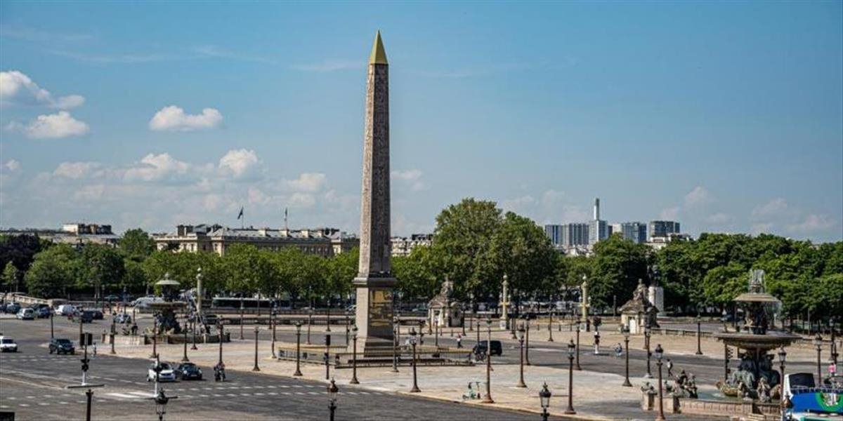 Vrchol slávneho obelisku v Paríži opravili po takmer 200 rokoch