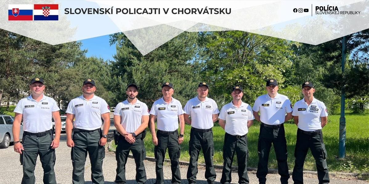 Slovenskí policajti budú počas leta opäť pomáhať turistom  v Chorvátsku .