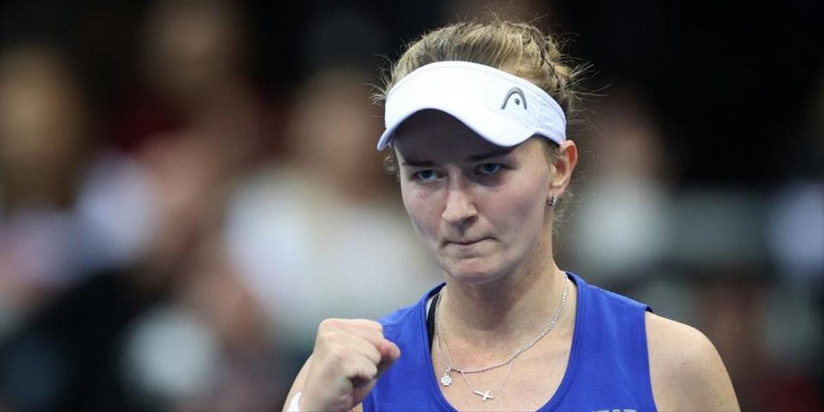 Češka Krejčíková postúpila do 2. kola na turnaji WTA v Birminghame.