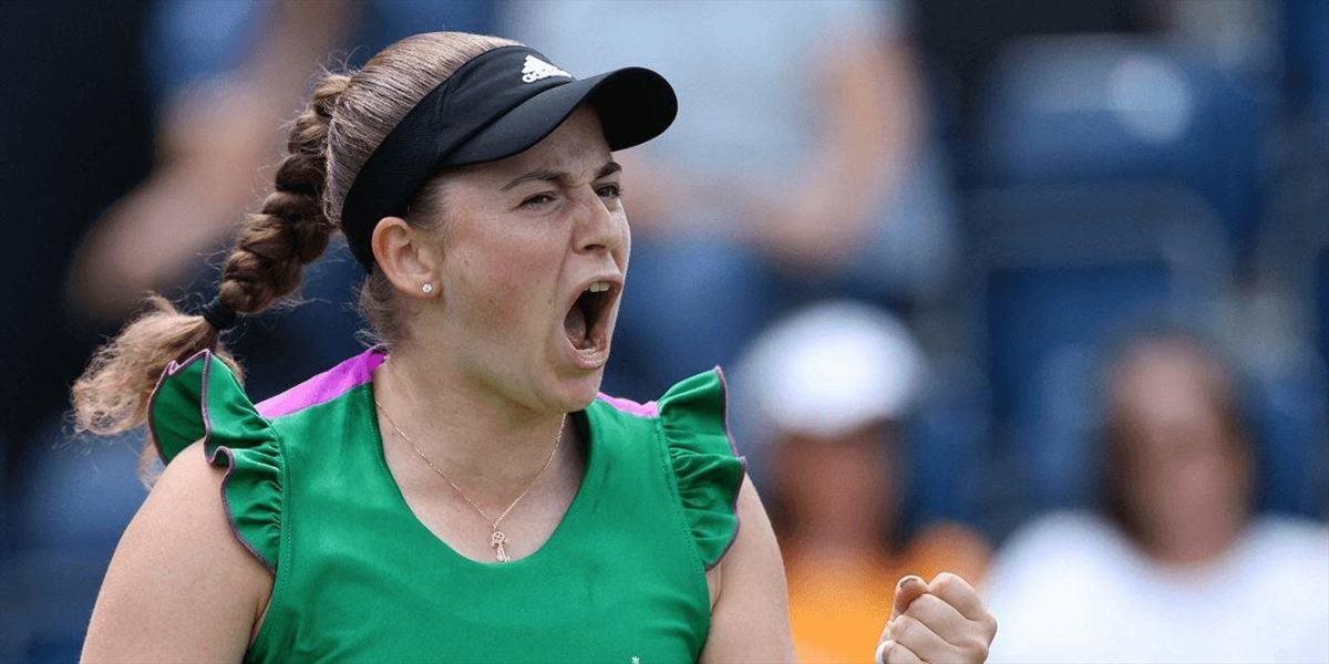 Jelena Ostapenková triumfovala vo finále turnaja WTA v Birminghame