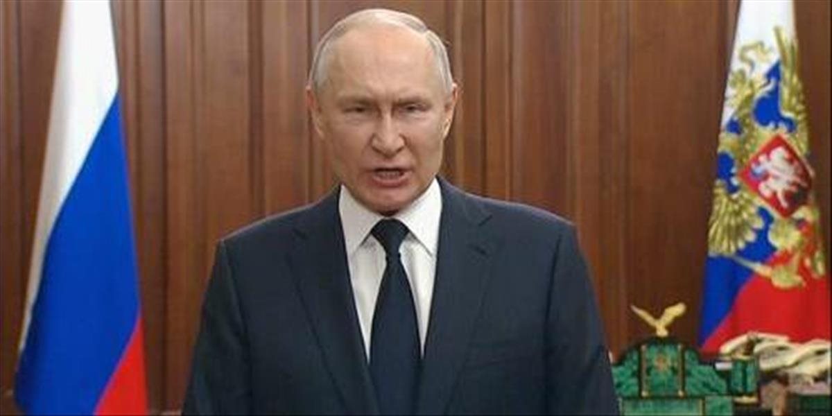 Putin pochválil bezpečnostné zložky a armádu za odvrátenie "občianskej vojny"