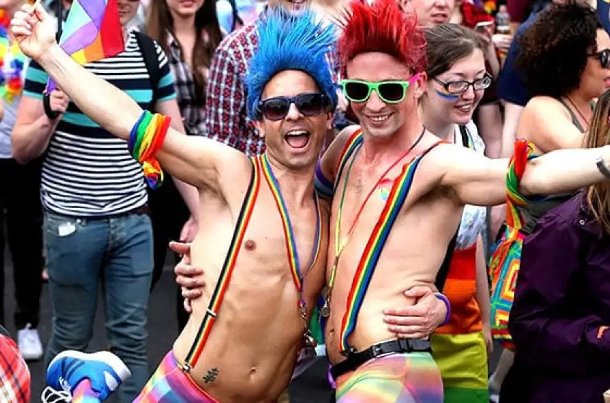 V kolumbijskej Bogote pochodovalo vyše 100.000 ľudí za práva LGBTQ komunity