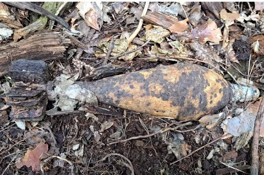 Pyrotechnik zasahoval po náleze sovietskej míny v Chocholnej-Velčiciach
