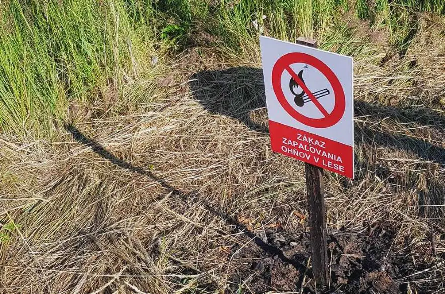 V bratislavských lesoch platí pre riziko požiarov zákaz kladenia ohňov